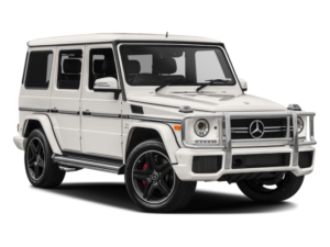 The Mercedes-Benz G-Class white